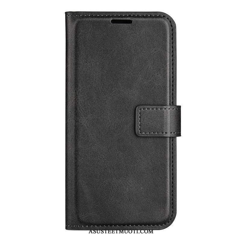 Kotelot Vivo Y76 5G Ohut Extreme Leather -efekti