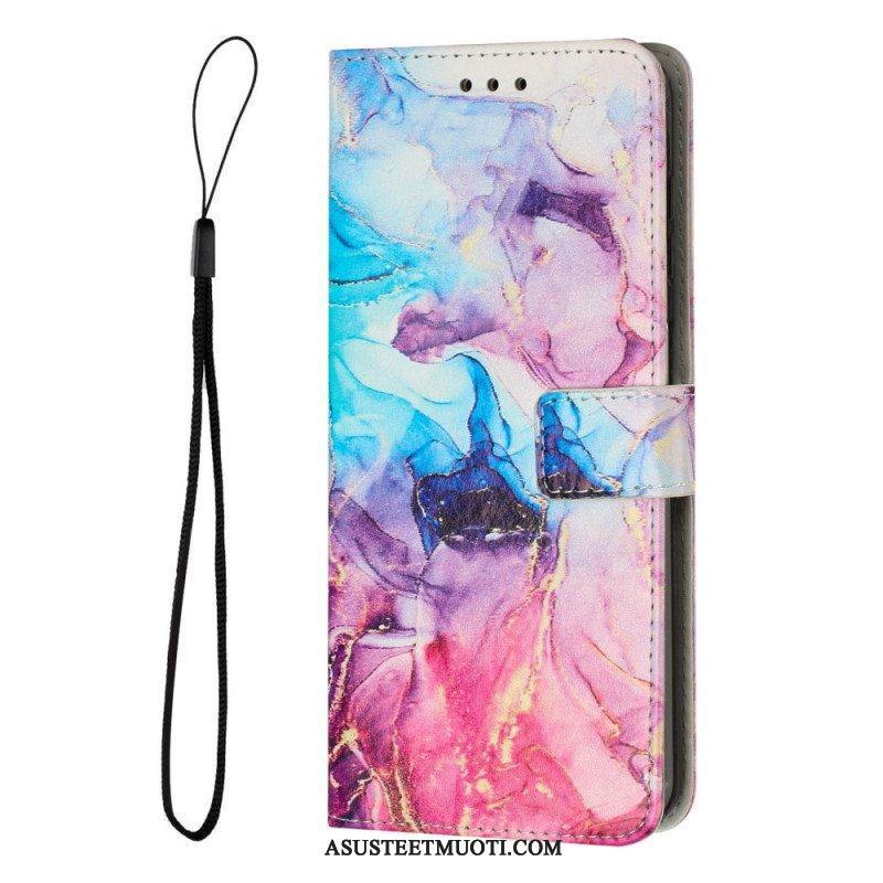 Kotelot Xiaomi 12 Lite Suojaketju Kuori Strip Marble