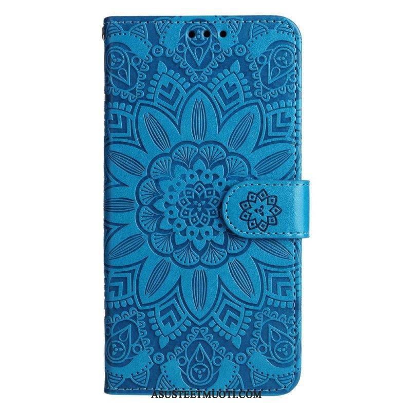 Kotelot Xiaomi 12T / 12T Pro Auringonkukka Kaulanauhalla