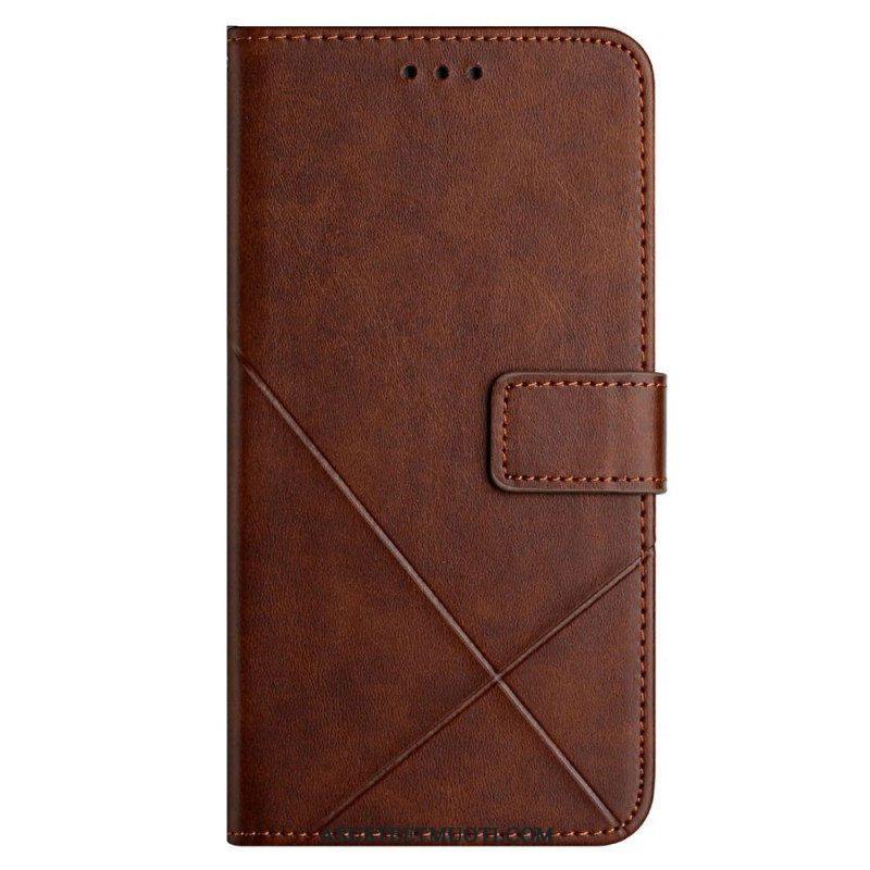 Kotelot Xiaomi 12T / 12T Pro X Design Geo Leather Style