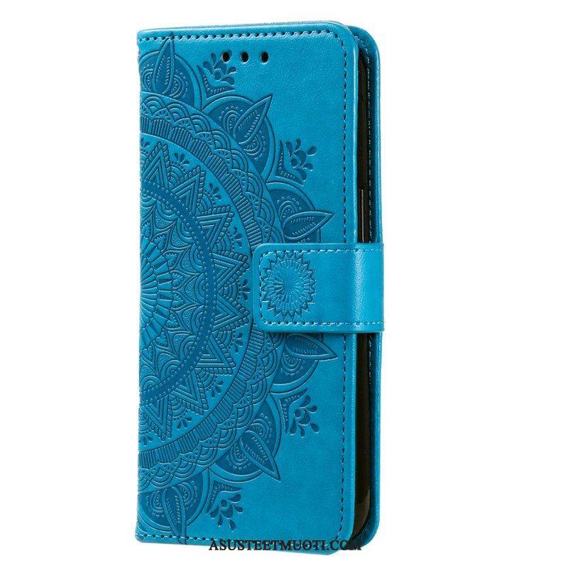 Kotelot Xiaomi 13 Lite Mandala-aurinko Kaulanauhalla