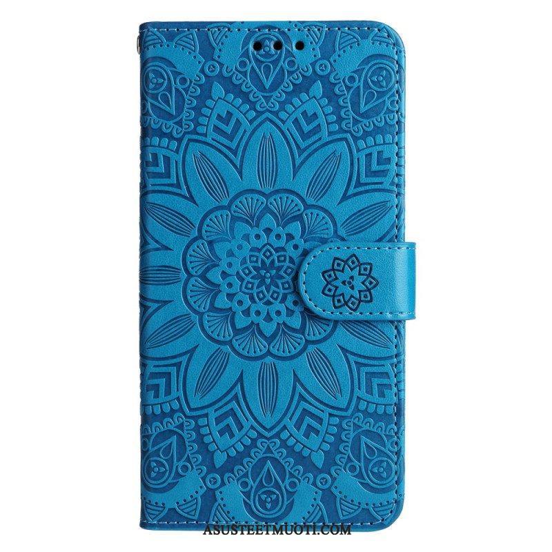 Kotelot Xiaomi 13 Mandala-aurinko Kaulanauhalla