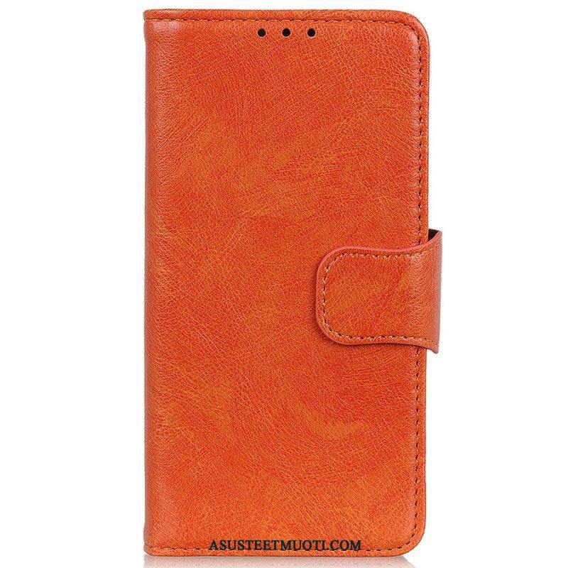 Kotelot Xiaomi 13 Pro Halkaistu Nappan Nahka