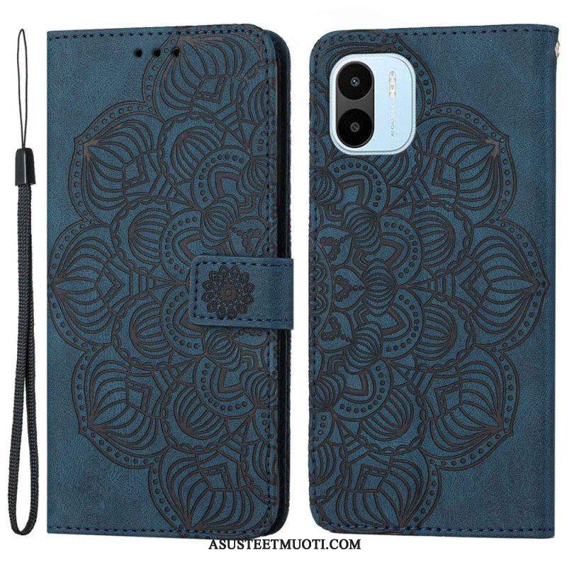 Kotelot Xiaomi Redmi A1 Suojaketju Kuori Strappy Mandala