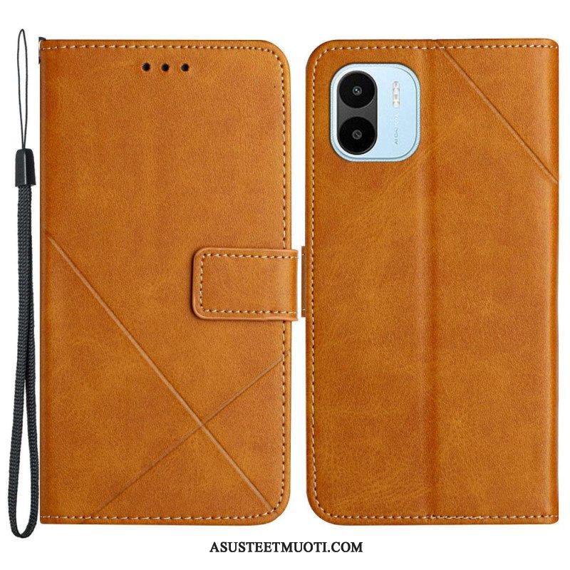 Kotelot Xiaomi Redmi A1 X Design Geo Leather Style