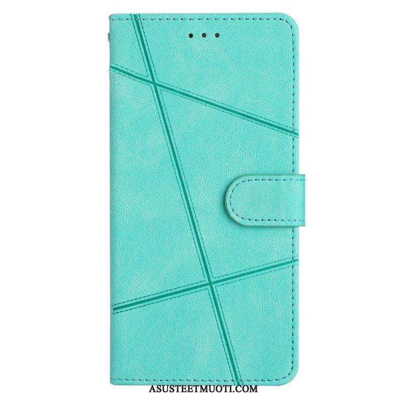 Kotelot Xiaomi Redmi Note 12 4G Suojaketju Kuori Strappy Geometric