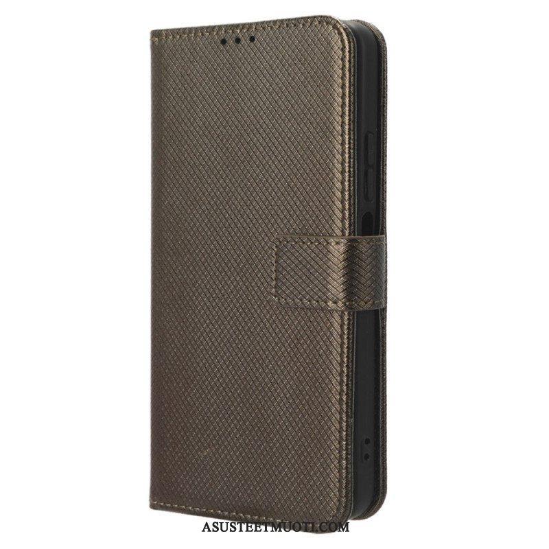 Kotelot Xiaomi Redmi Note 12 4G Suojaketju Kuori Tyylikäs Strappy Faux Leather
