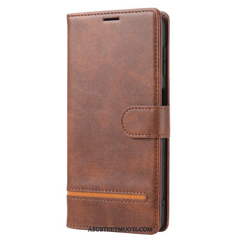 Kotelot Xiaomi Redmi Note 12 5G Line Leather Effect