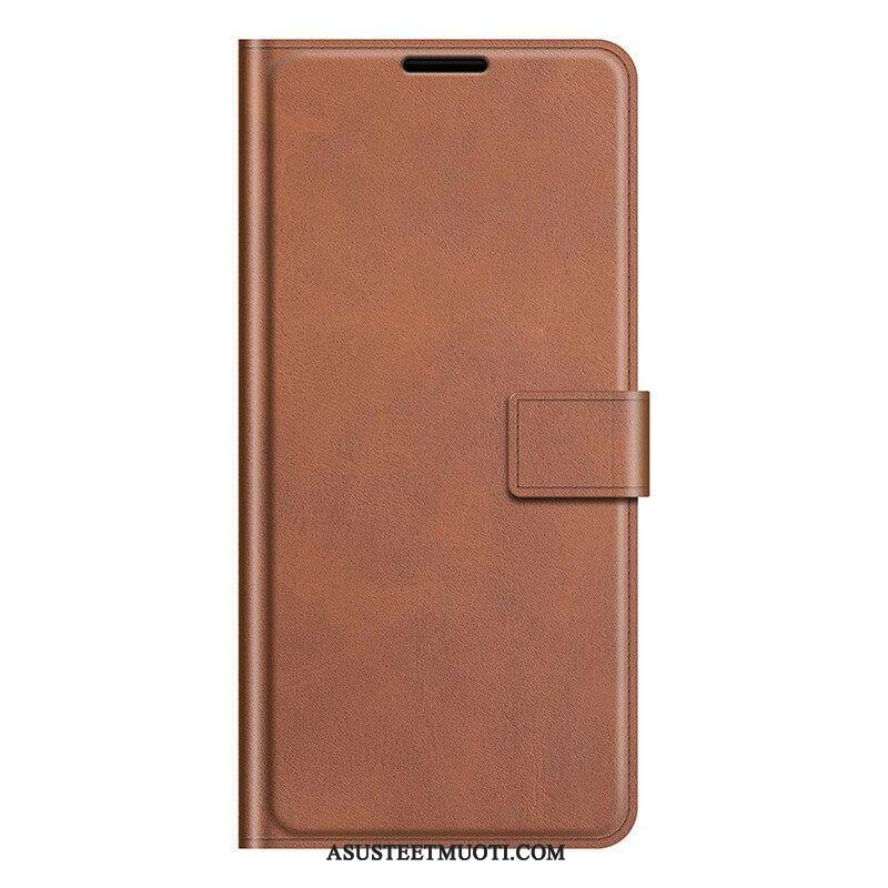 Kotelot iPhone 13 Pro Max Ohut Extreme Leather -efekti