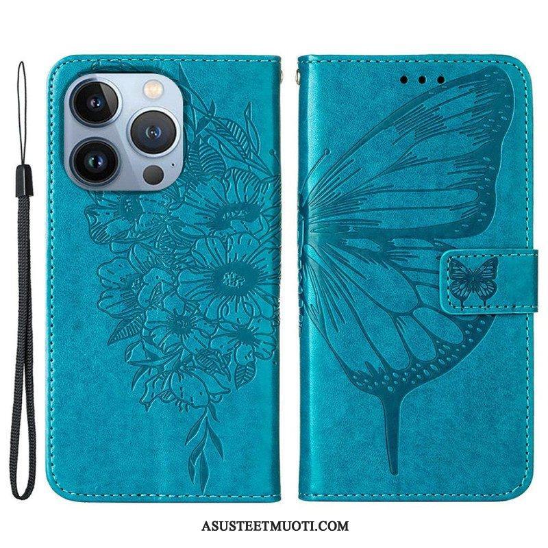 Kotelot iPhone 14 Plus Butterfly Design