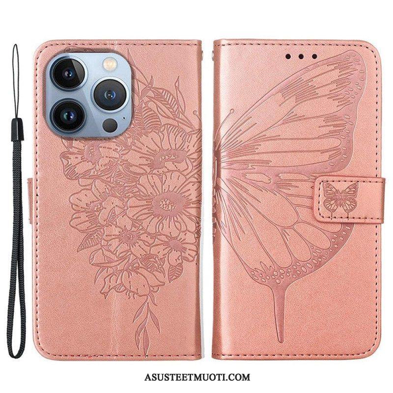 Kotelot iPhone 14 Plus Butterfly Design