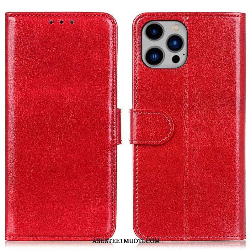 Kotelot iPhone 14 Plus Faux Leather Finesse