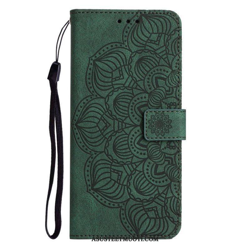 Kotelot iPhone 14 Suojaketju Kuori Strappy Mandala