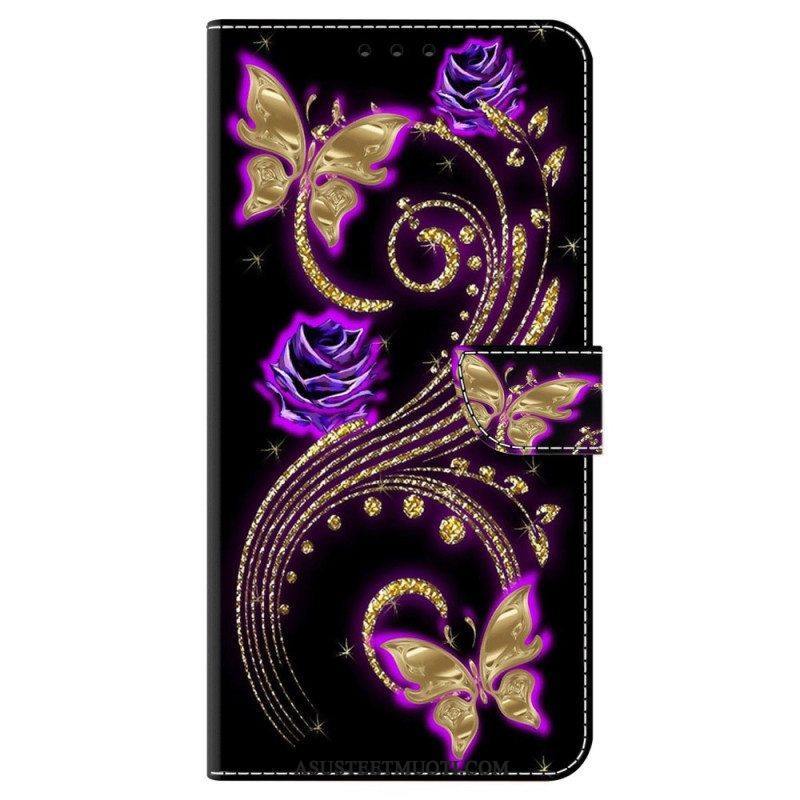 Kotelot iPhone 15 Pro Arvokkaita Perhosia