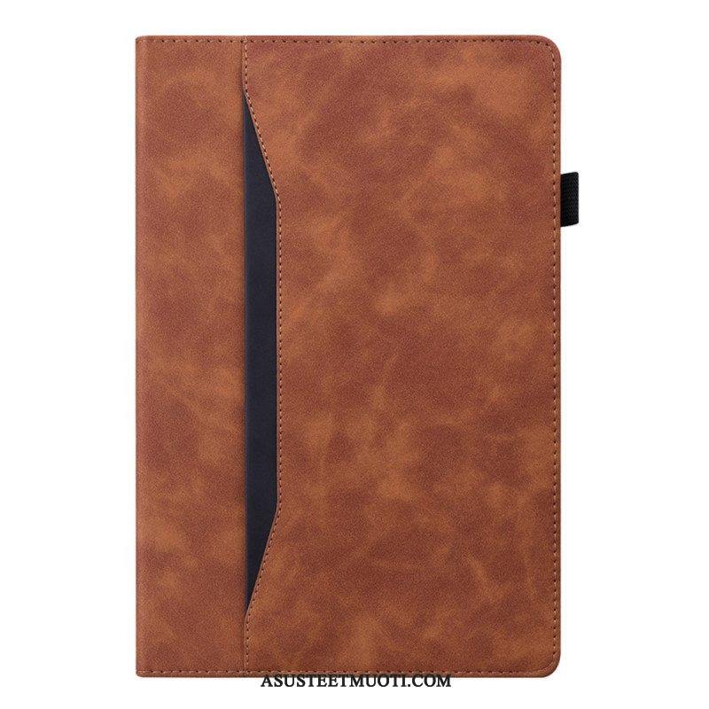 Kuoret Samsung Galaxy Tab A8 (2021) Business-nahkaefekti
