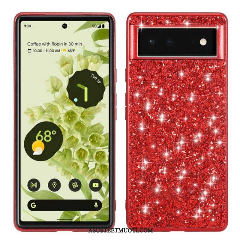 Kuori Google Pixel 6 Olen Glitter