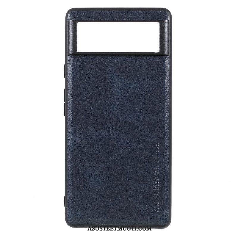 Kuori Google Pixel 6 X-tason Vintage-nahkaefekti