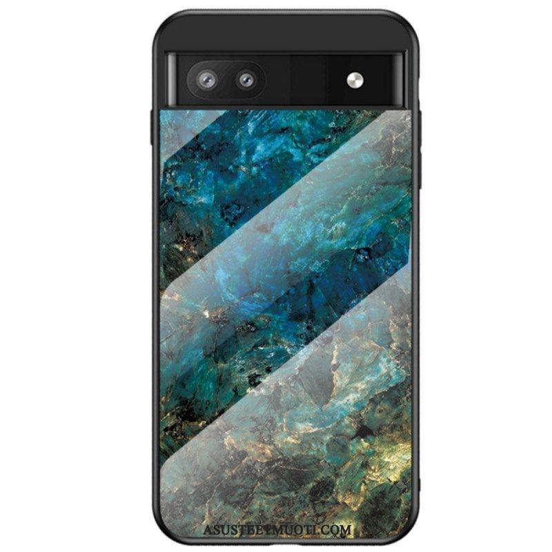 Kuori Google Pixel 6A Marmori Karkaistu Lasi