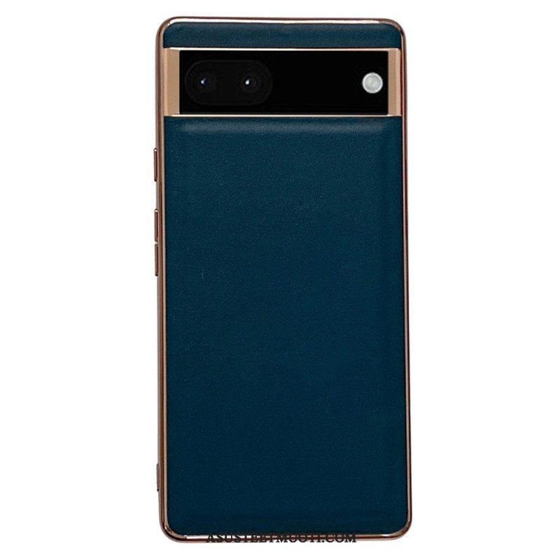 Kuori Google Pixel 7 Aitoa Nahkaa Eleganssia