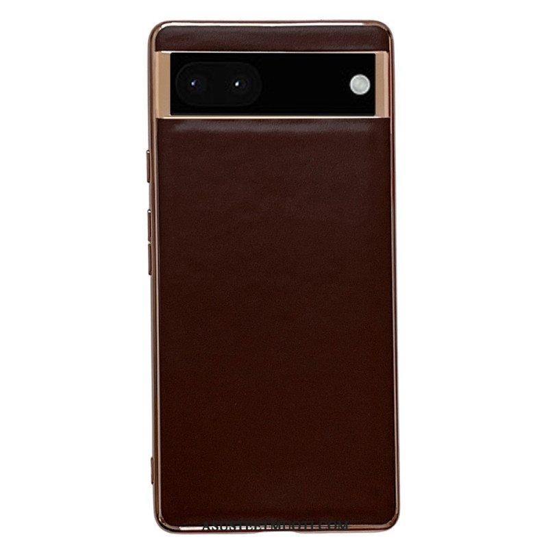 Kuori Google Pixel 7 Aitoa Nahkaa Eleganssia