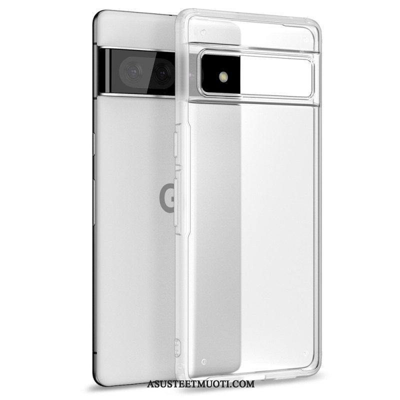 Kuori Google Pixel 7 Läpinäkyvät Silikonireunat