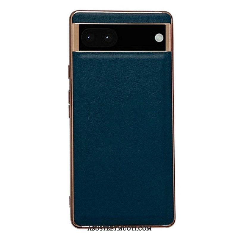 Kuori Google Pixel 7 Pro Aitoa Nahkaa Eleganssia