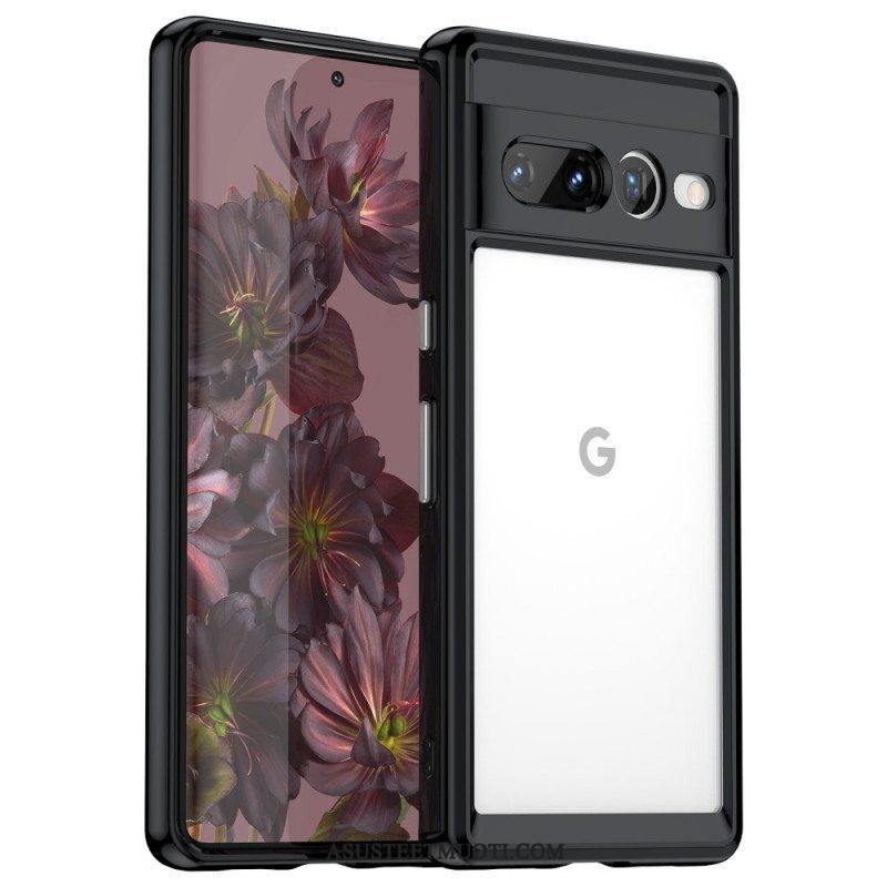 Kuori Google Pixel 7 Pro Läpinäkyvä Hybridi