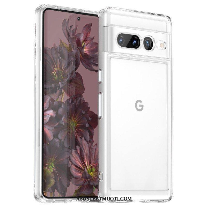 Kuori Google Pixel 7 Pro Läpinäkyvä Hybridi