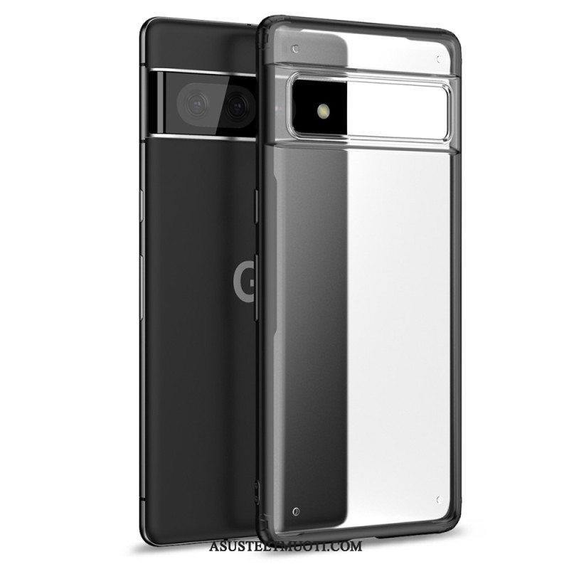 Kuori Google Pixel 7 Pro Läpinäkyvät Värilliset Reunat