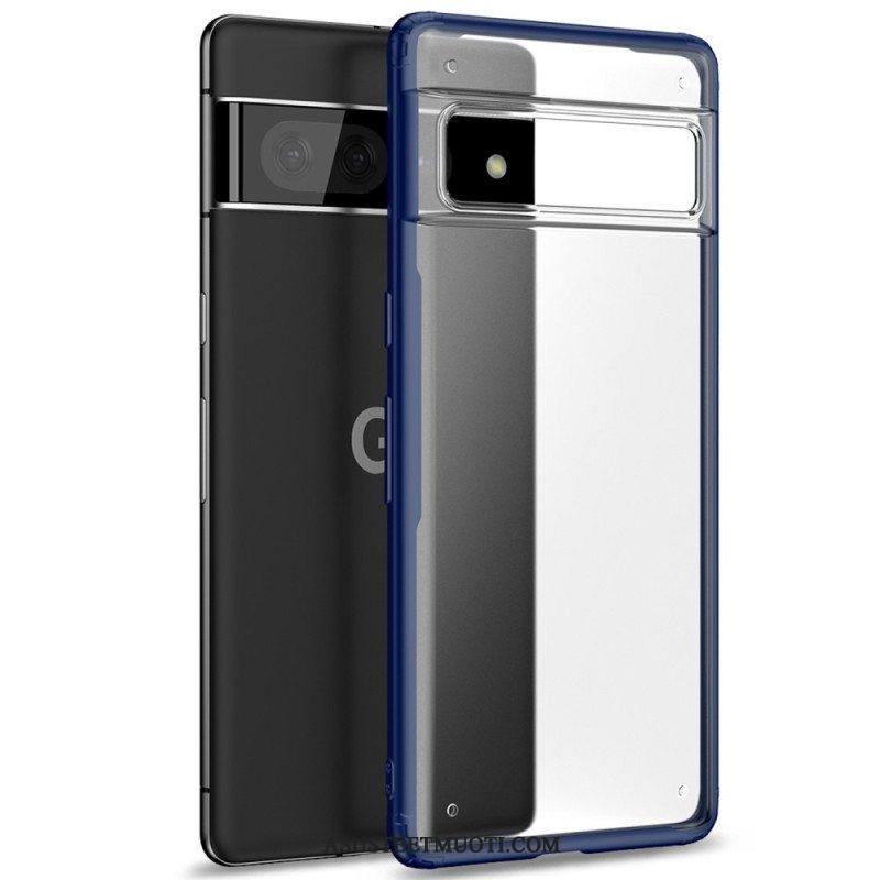 Kuori Google Pixel 7 Pro Läpinäkyvät Värilliset Reunat