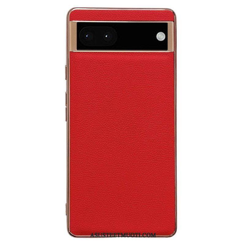Kuori Google Pixel 7 Väri Aito Nahka