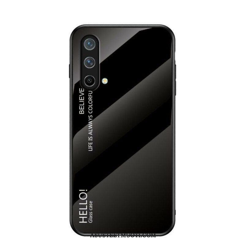 Kuori OnePlus Nord CE 5G Karkaistu Lasi Hello