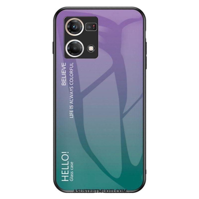 Kuori Oppo Reno 7 Karkaistu Lasi Hello