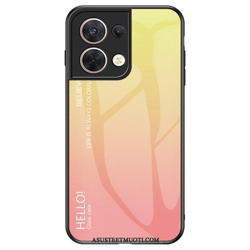 Kuori Oppo Reno 8 Karkaistu Lasi Hello