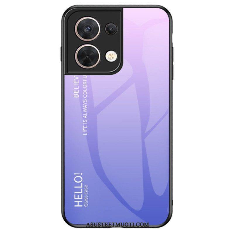 Kuori Oppo Reno 8 Karkaistu Lasi Hello