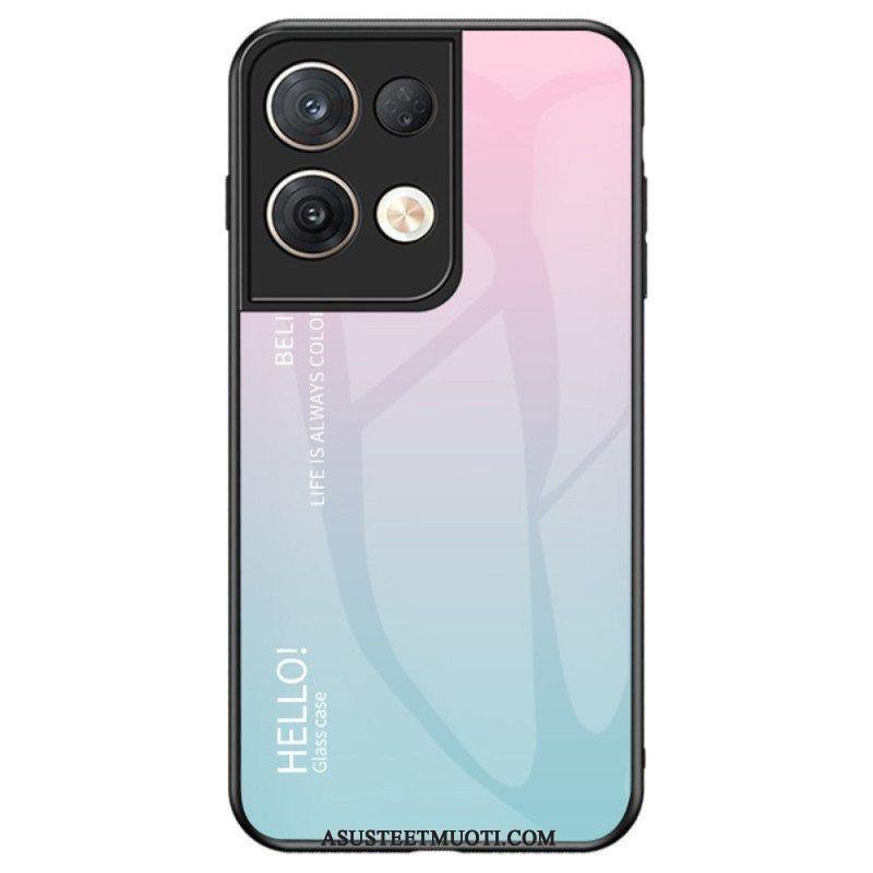 Kuori Oppo Reno 8 Pro Karkaistu Lasi Hello