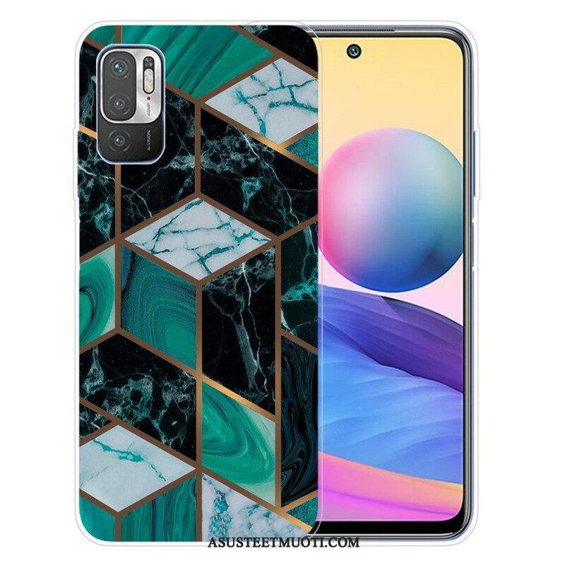 Kuori Poco M3 Pro 5G Geometrinen Marmori