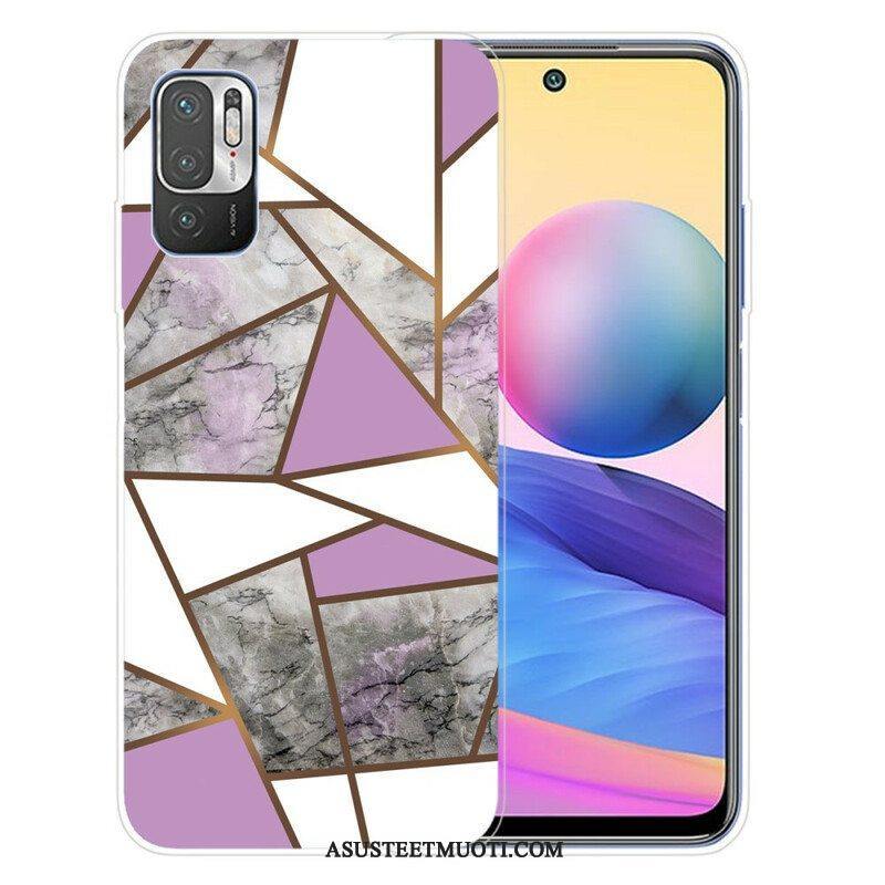 Kuori Poco M3 Pro 5G Geometrinen Marmori