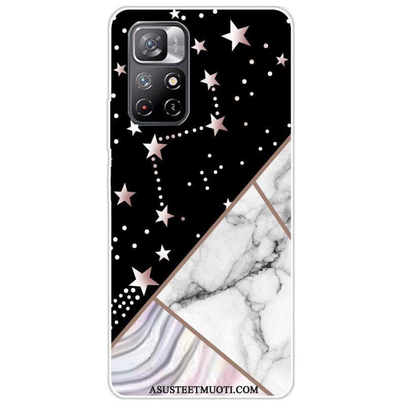 Kuori Poco M4 Pro 5G Suunnittelija Marble