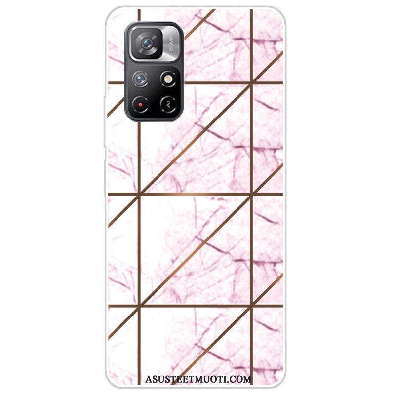 Kuori Poco M4 Pro 5G Suunnittelija Marble