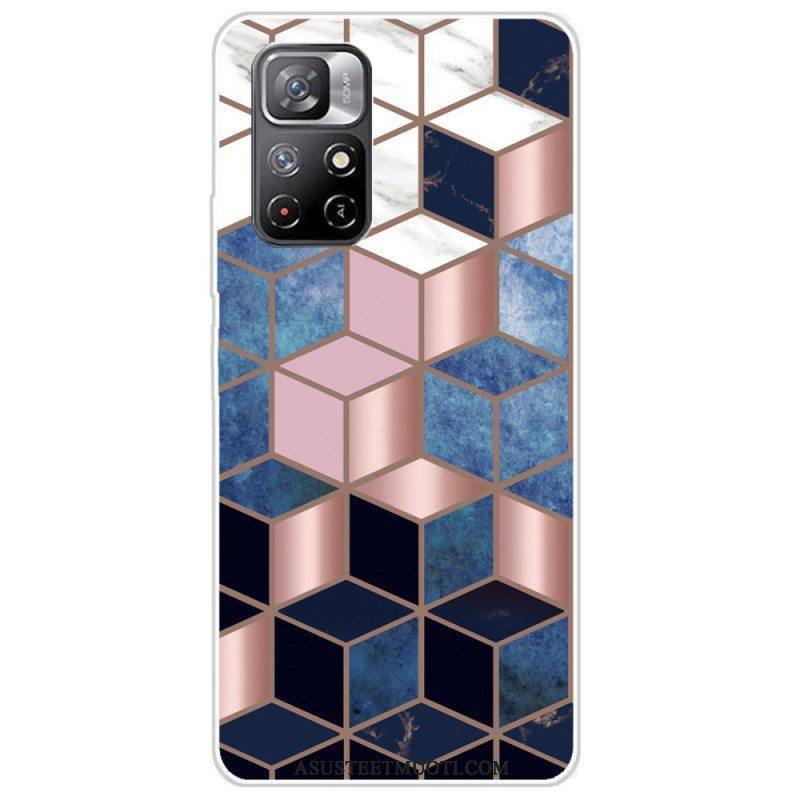 Kuori Poco M4 Pro 5G Suunnittelija Marble