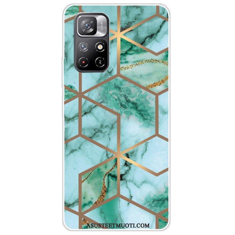 Kuori Poco M4 Pro 5G Suunnittelija Marble