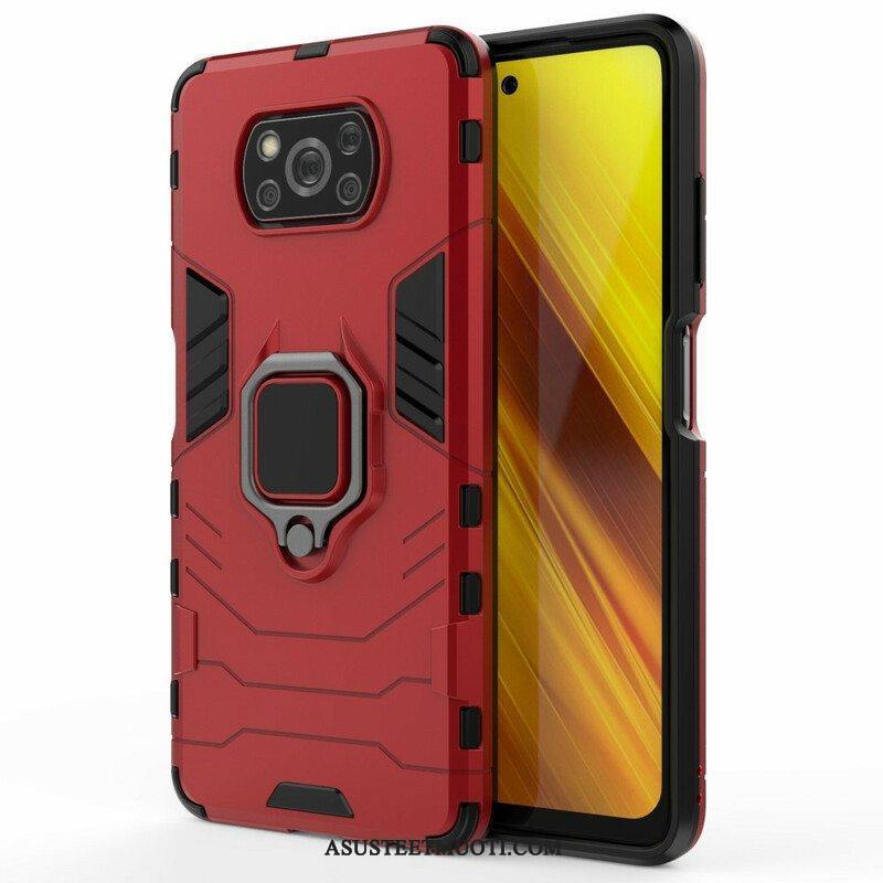 Kuori Poco X3 / X3 Pro / X3 NFC Renkaan Kestävä