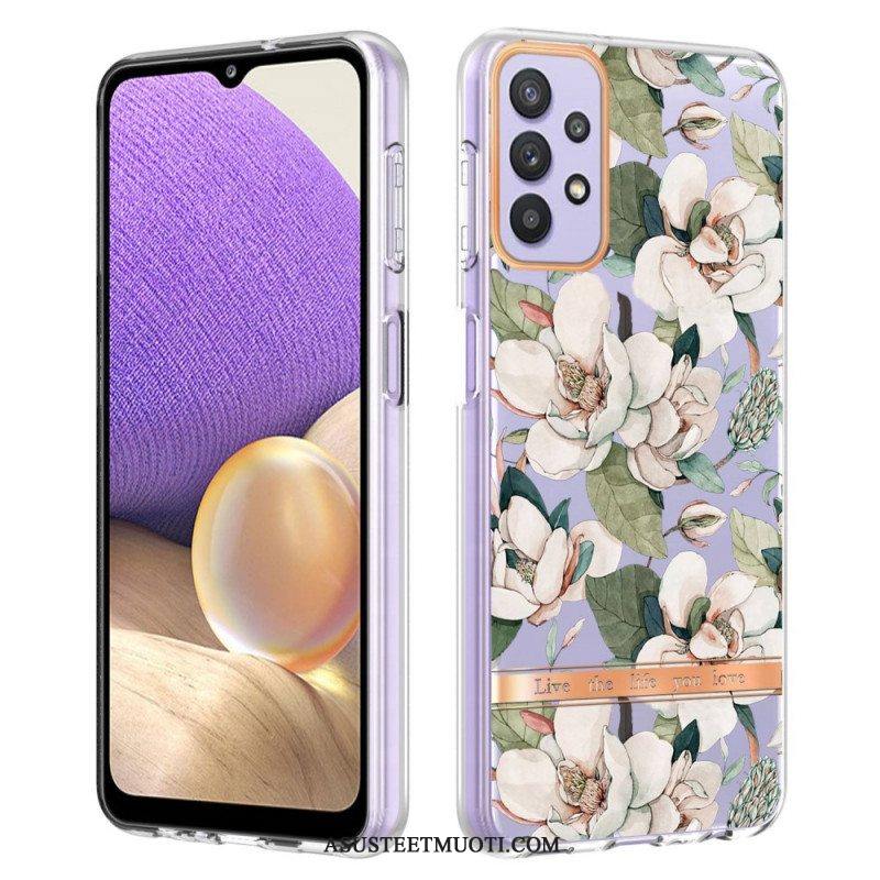 Kuori Samsung Galaxy A13 Saumaton Kukka