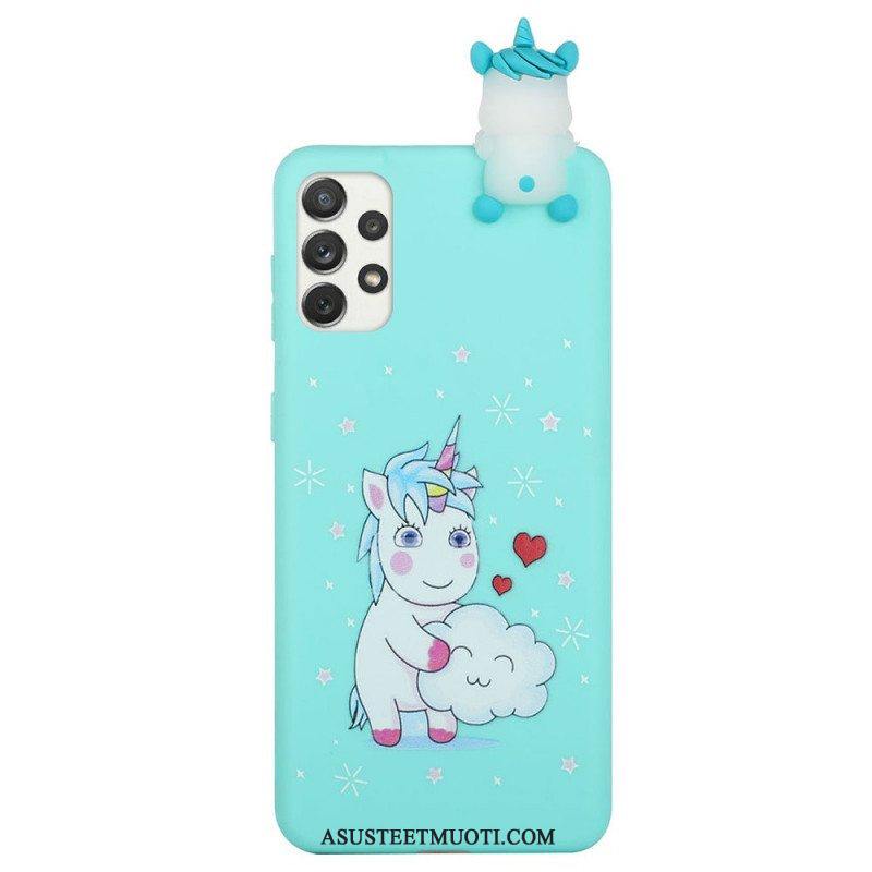 Kuori Samsung Galaxy A53 5G Unicorn Fun 3d