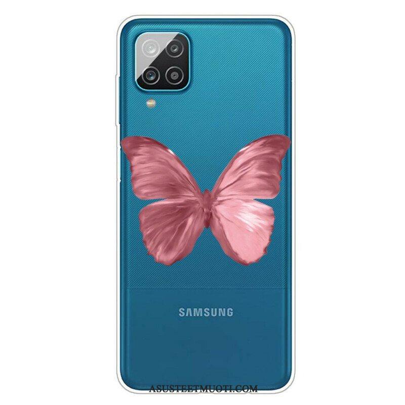 Kuori Samsung Galaxy M12 / A12 Villit Perhoset