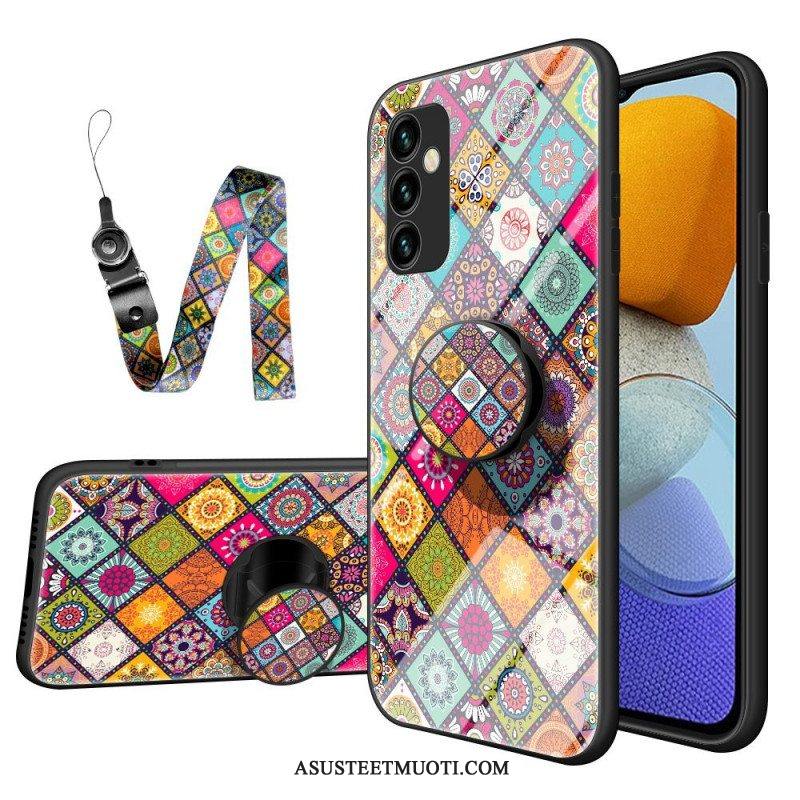 Kuori Samsung Galaxy M23 5G Patchwork Magneettipidike