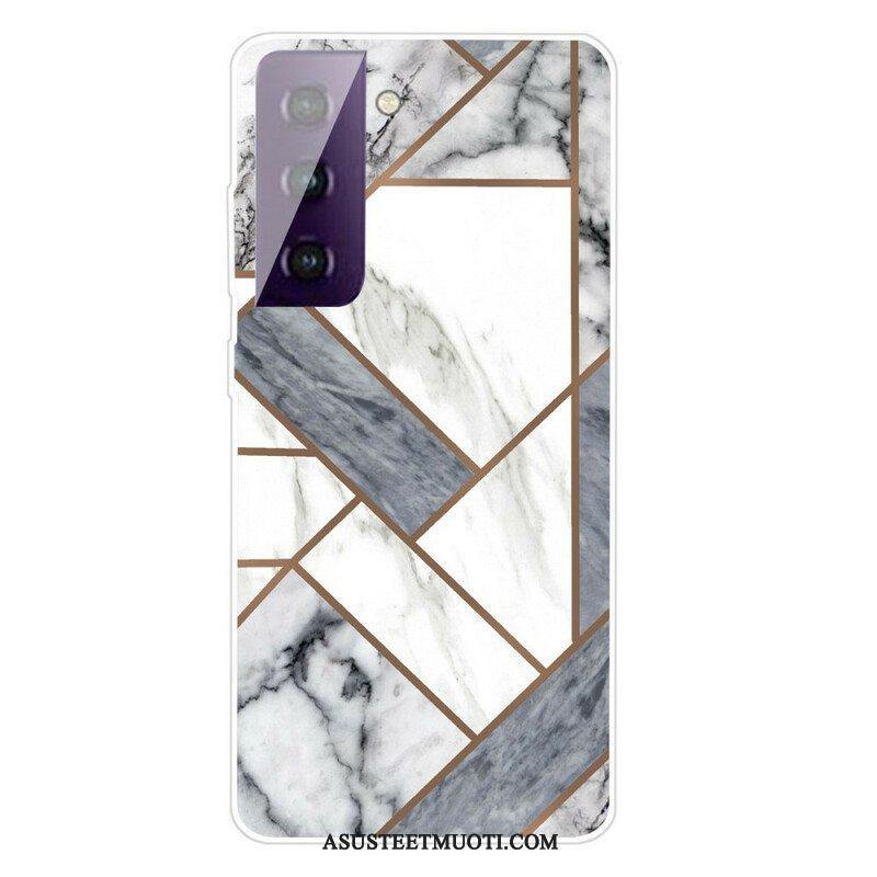 Kuori Samsung Galaxy S21 FE Decline Geometric Marble