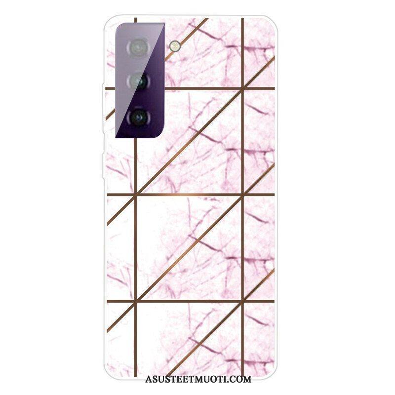 Kuori Samsung Galaxy S21 FE Decline Geometric Marble