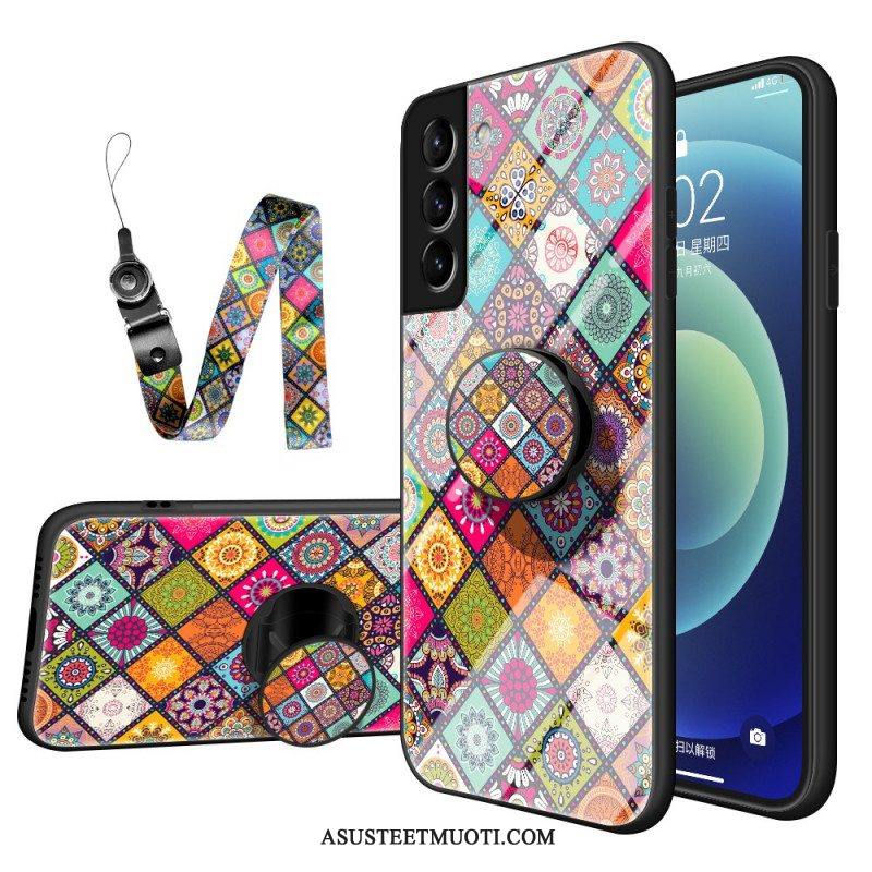 Kuori Samsung Galaxy S22 Plus 5G Patchwork Magneettipidike